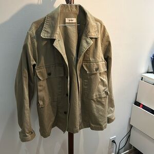 Herringbone Twill Fatigue Shirt